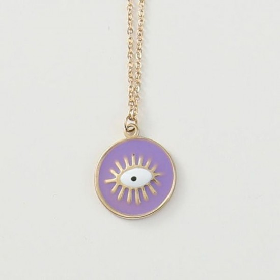 Wholesale Boho Stainless Steel Colorful Collarbone Necklace Wholesale Boho Stainless Steel Colorful Collarbone Necklace